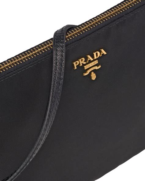 prada my character nylon pouch|prada travel pouch.